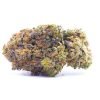 Pink Blueberry Colorful cannabis bud with trichomes