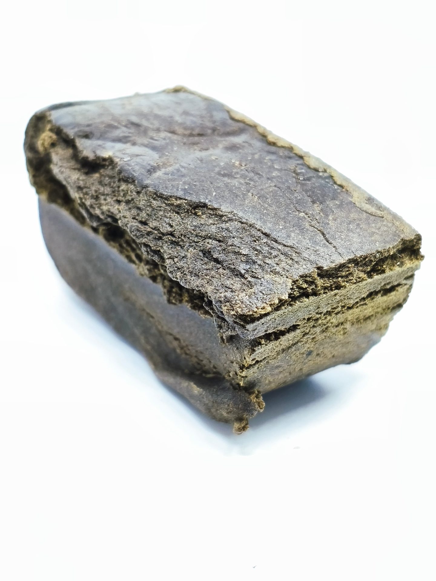Northern Lights Hash Close-up Northern Lights hash block close-up